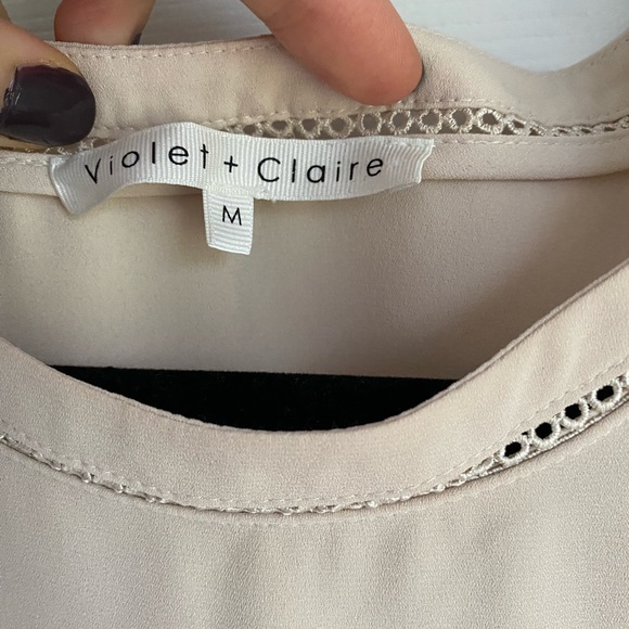 Violet + Claire Blouse - Size M - Picture 2 of 3
